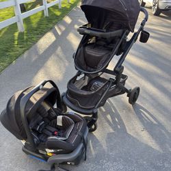 Graco Car seat & Stroller Set