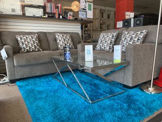 Sofa and love seat