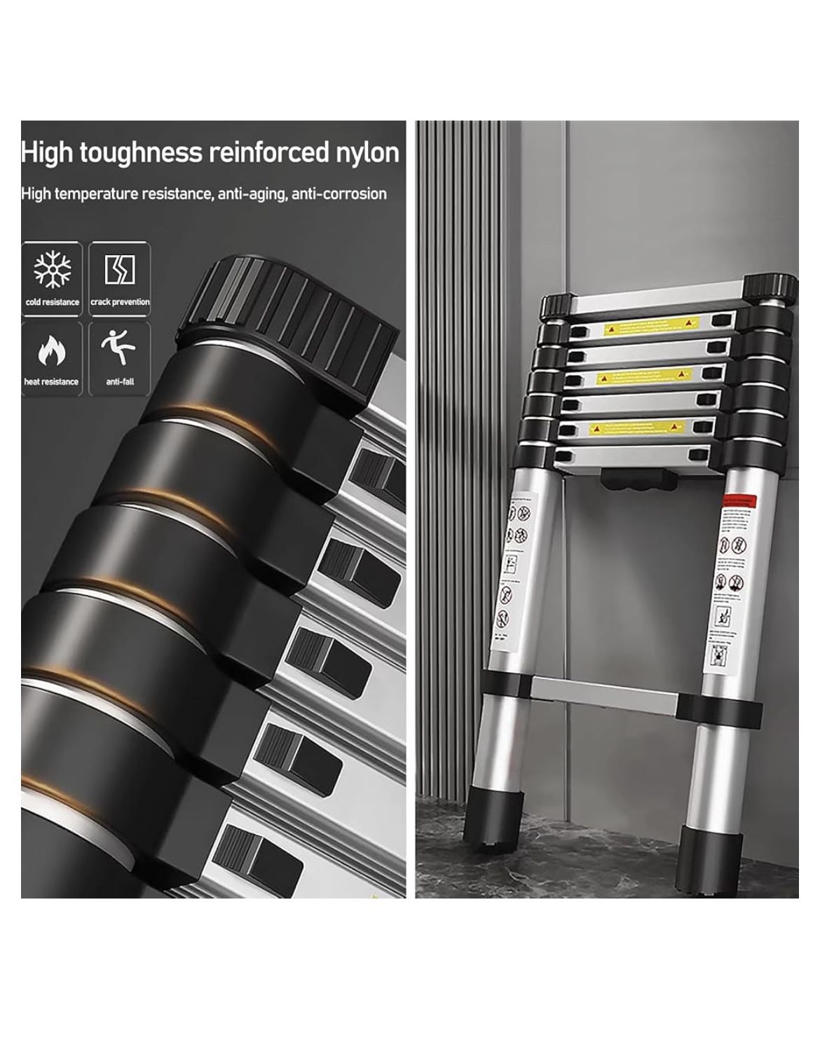 Telescoping Ladder 12.5 FT - ARCHOM 