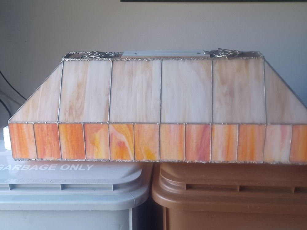 Stained Glass Pool Table Light