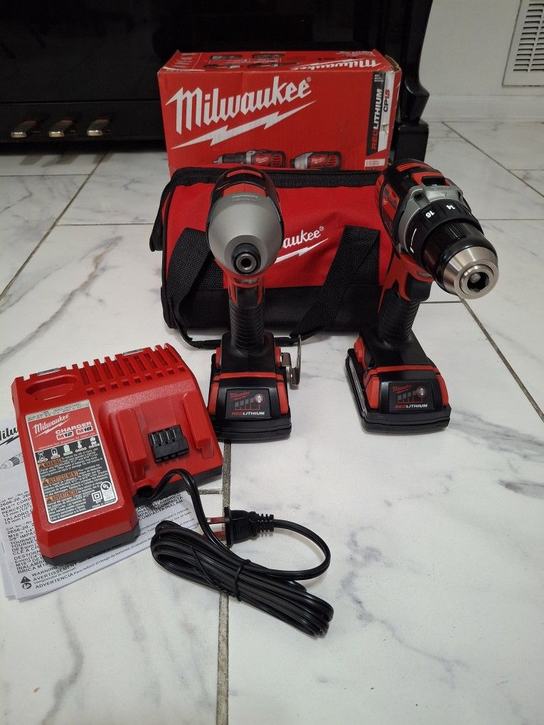 Milwaukee M18 Compact 2-Tool Combo Kit