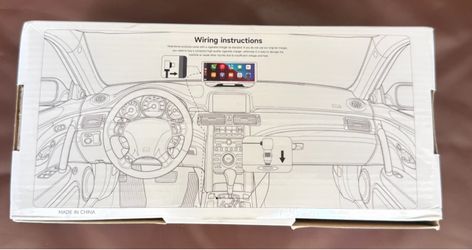 Portable Car Dashboard Touchscreen Display