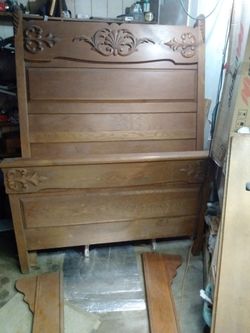 Old bed frame