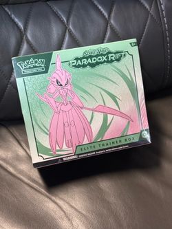 Pokemon ETB Paradox Rift Iron Valiant