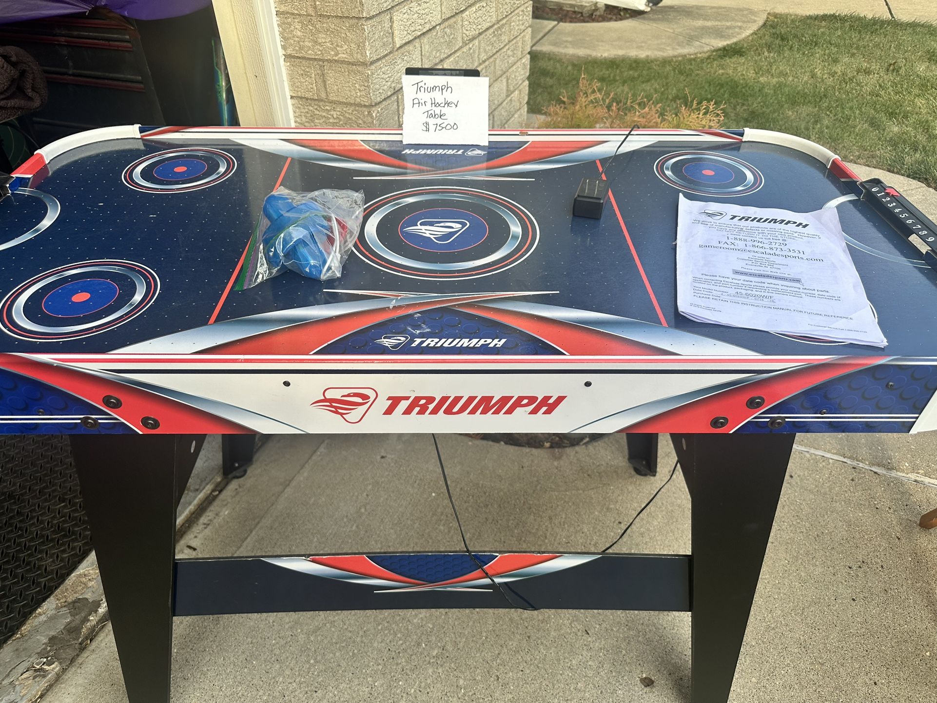 Triumph Air Hockey Table