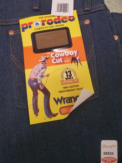 38x34 Men's NEW Wrangler Jeans
