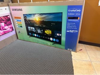 85 TV Samsung smart 4K HDTV 120 Hz $55 selling Financing free delivery six month warranty