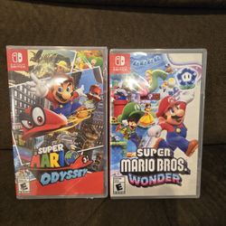 Super Mario Odyssey And Super Mario Bros. Wonder 