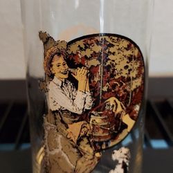 Norman Rockwell Coca Cola Drinking Glass