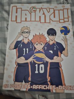 Haikyuu poster book