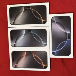 New Apple iPhone 16 Pro Max New Sealed Unlocked With Apple Receipt I Can Meet You 