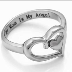 “My Mom Is My Angel” Ring