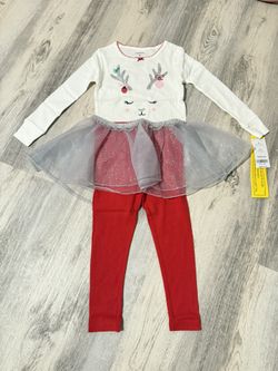 NWT TODDLER GIRL HOLIDAY OUTFITS 2T