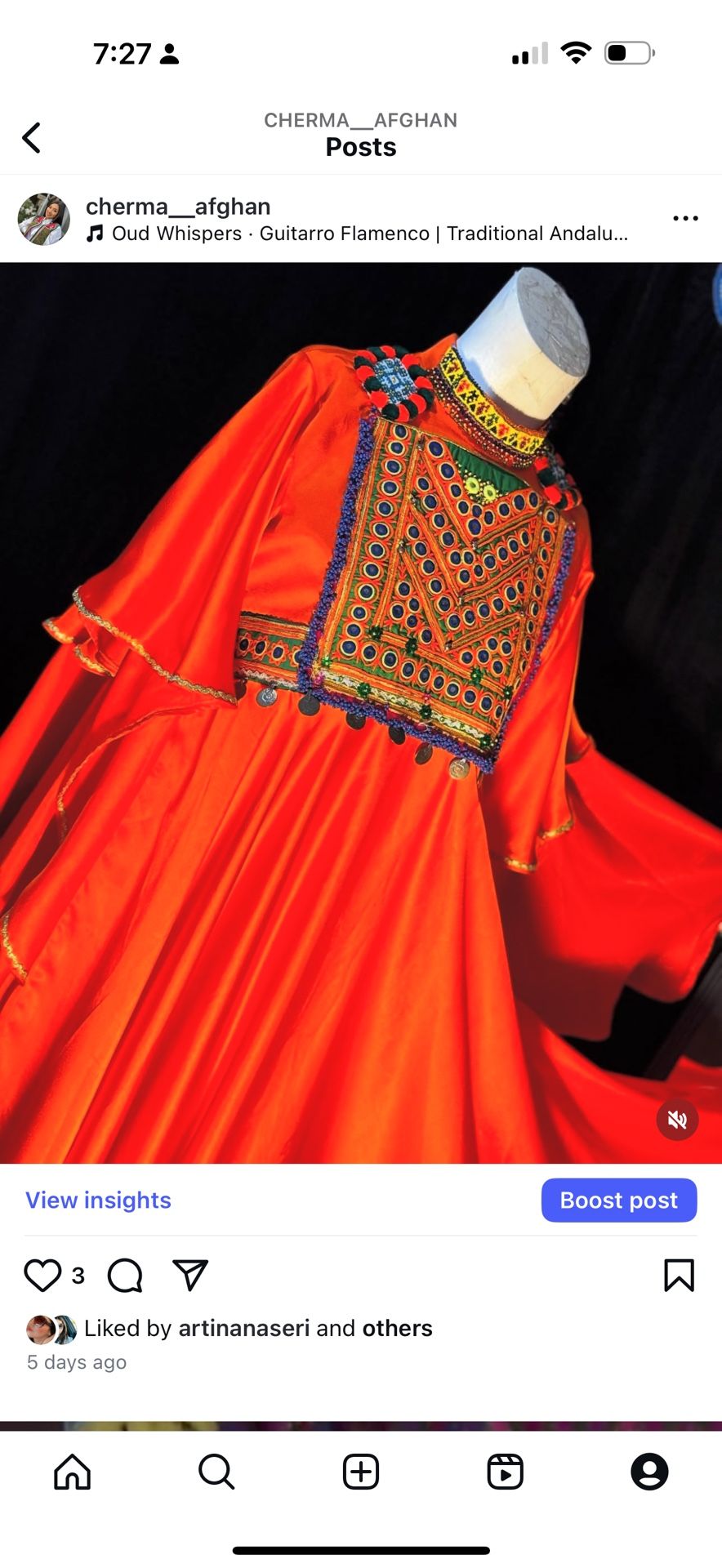 Afghan Dress