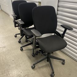 Steelcase Leap V2 Ergonomic Office Chairs (Brand New Fabric )