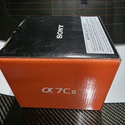Sony A7Cii Mirrorless Camera