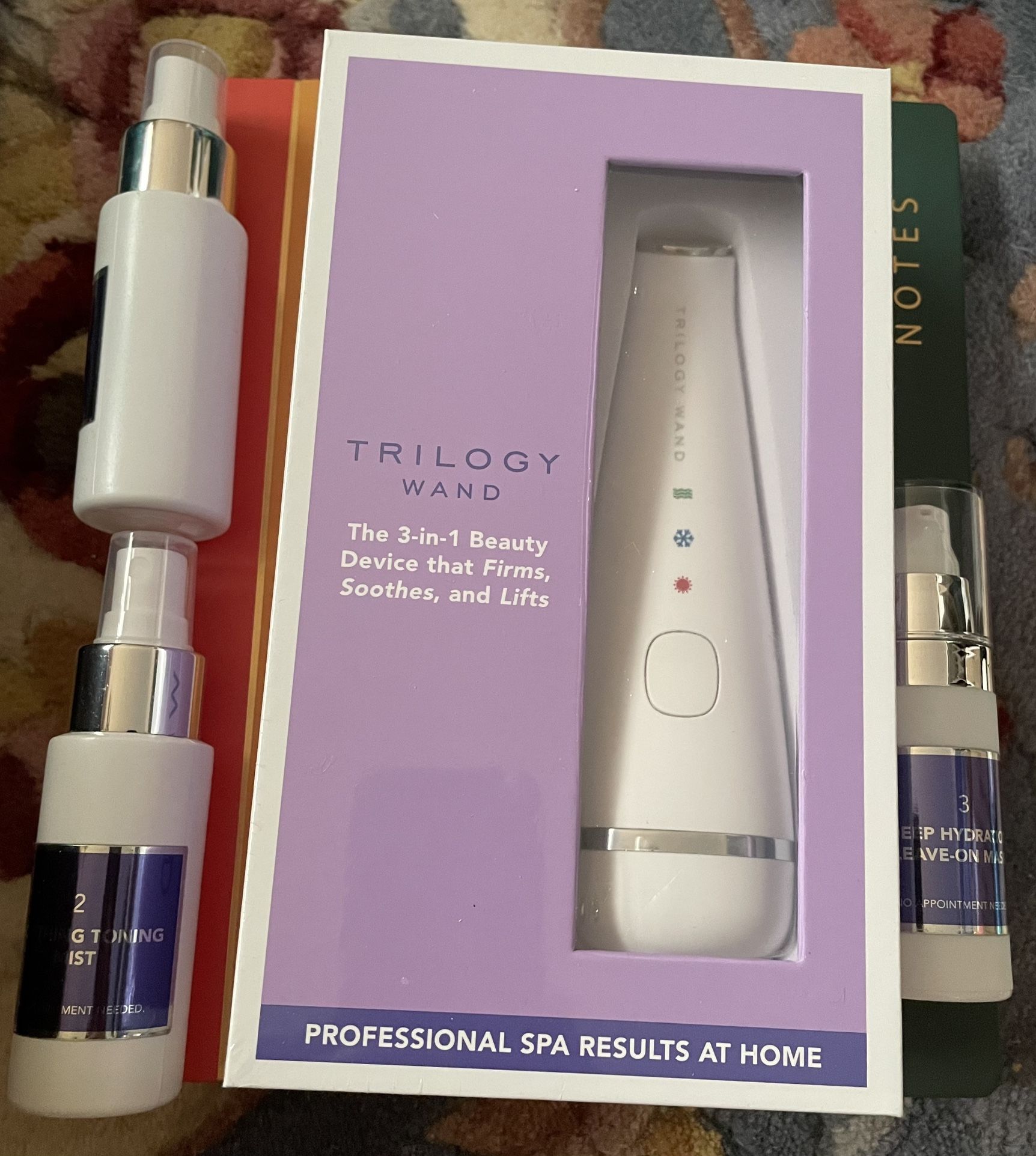 Trilogy Beauty Wand W/Trio Mists NIB $300
