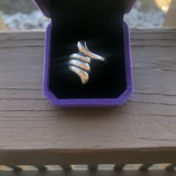 Nice Vintage Sterling Silver .925 Size 9 Ring Marked SX