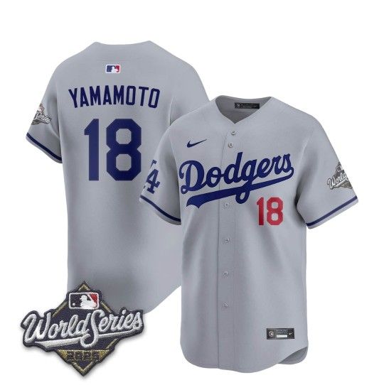 Yamamoto 2025 World Series Jersey