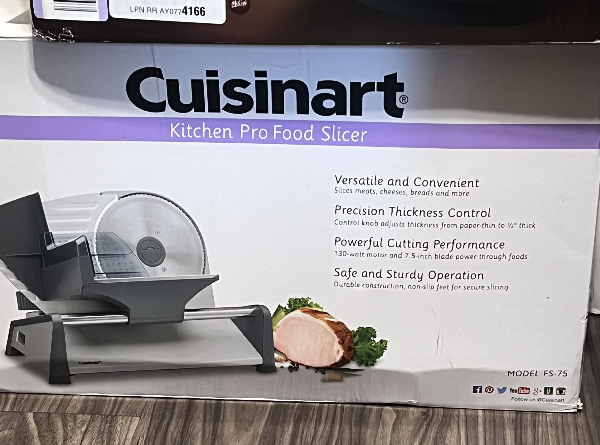 Cuisinart Kitchen Pro Food Slicer - electronics - by owner - sale
