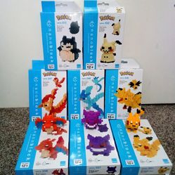 Pokemon Nano Blocks Lot $40