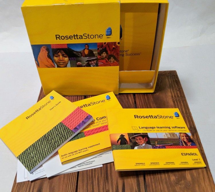 EUC Rosetta Stone Language Learning System - Espanol Spanish Level 1