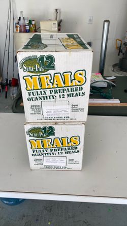 Mre’s two case $70 for the pair.