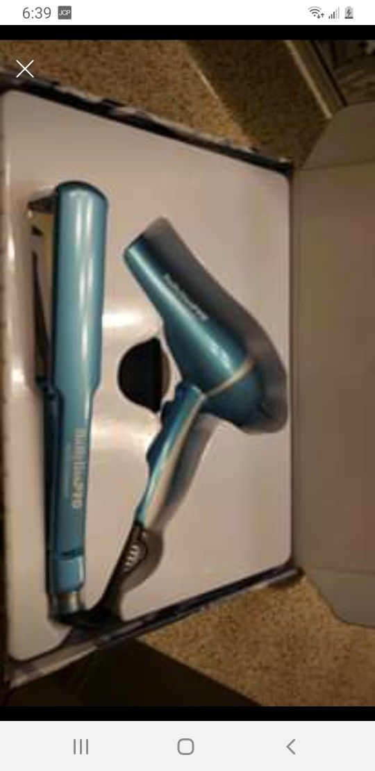 babyliss blow dyer and straightener