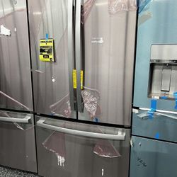 Stainless Steel French Door GE Refrigerator New 