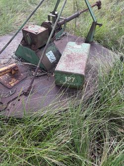 John Deere 127 Gyramor grass cutter