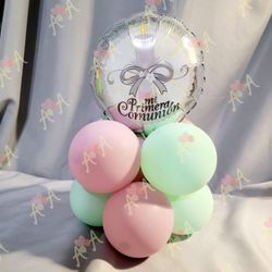 Primera Comunion Balloon Centerpieces 