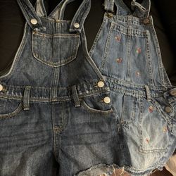Overall Shorts Girls