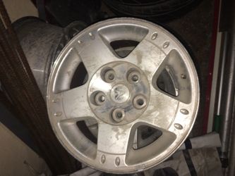 Rims for a Dodge Vehicle
