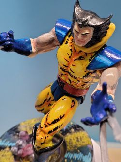 Marvel Comics X-Men Logan Wolverine 6" custom kitbash