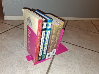 Beautiful Pink Bookends