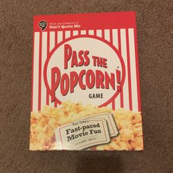 Pass The Popcorn - Board Game