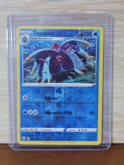 Toxapex - Pokémon TCG Card Reverse Holographic  - Mint