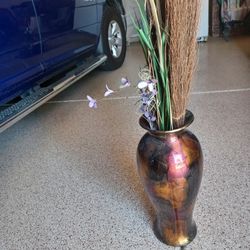 Vase With Foilage