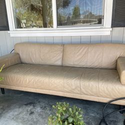 Pure Leather Sofa - free