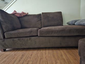 Sectional sofa with ottoman