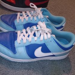 Nike Argon Dunks, size 8, no box, worn but kept care of