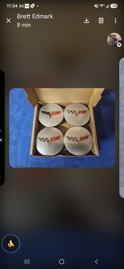 C6 Corvette wheel caps