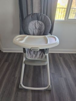 White Baby high chair
