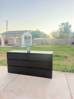 IKEA black dresser