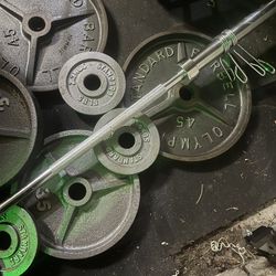 Olympic Plates And Barbell 