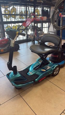 EV Rider Transport Folding Mobility Scooter With Charger