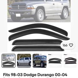 Durango window visors