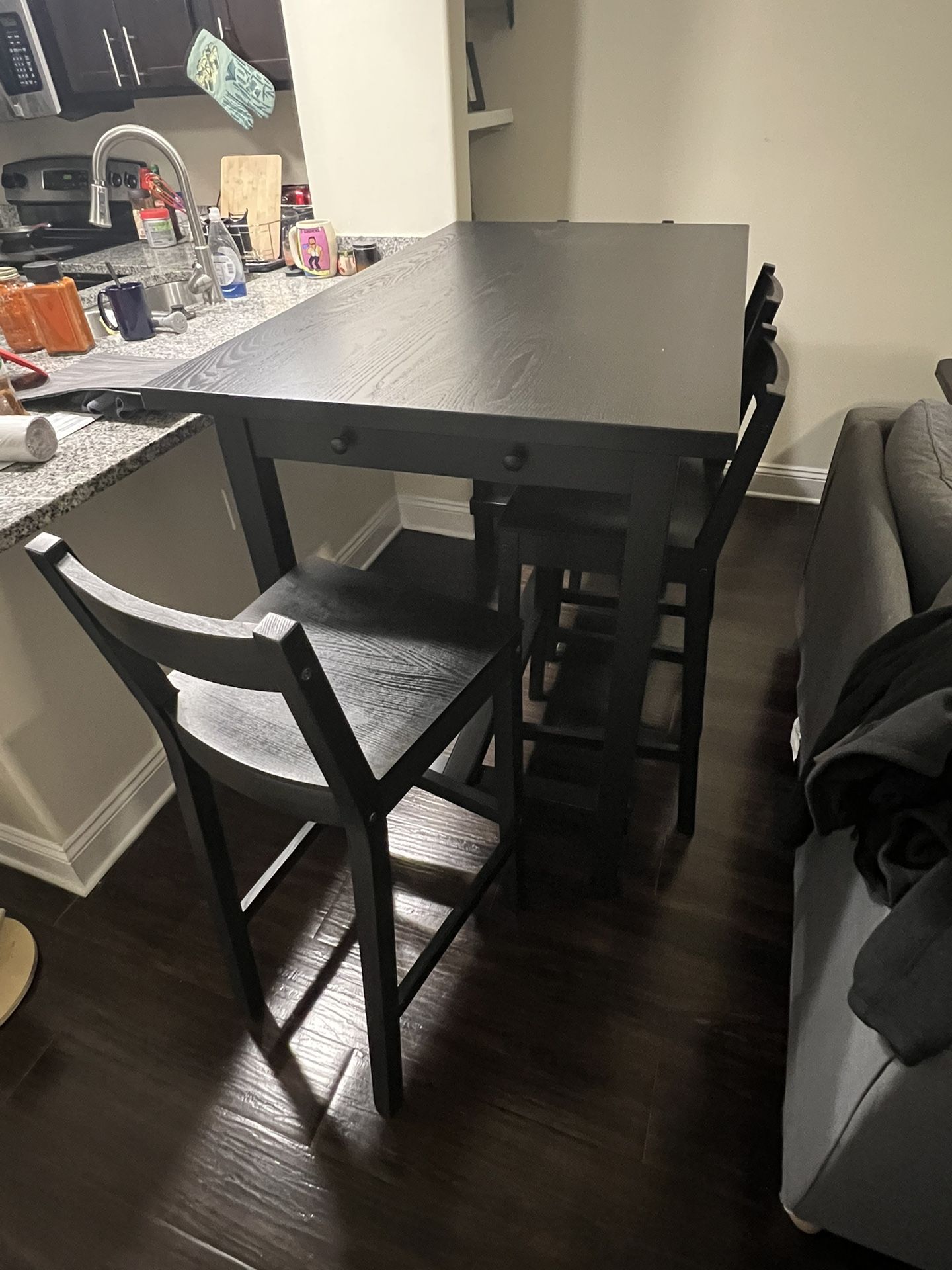 Black Kitchen Table (Nordviken)