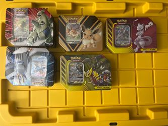 Sealed Pokémon TCG Tins