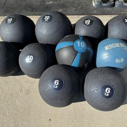 Slam Balls/Medicine Balls (prices In Description)